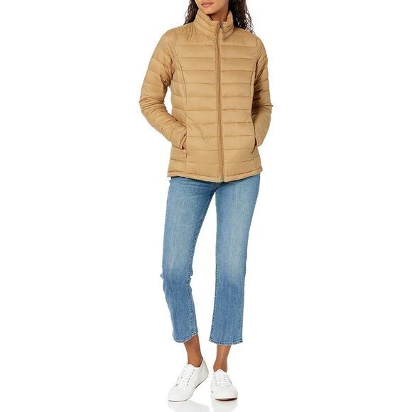 Lightweight Long Sleeve Full Zip Water Resistant Packable Puffer Jacket XS RfJ19 - Picture 8 of 17
